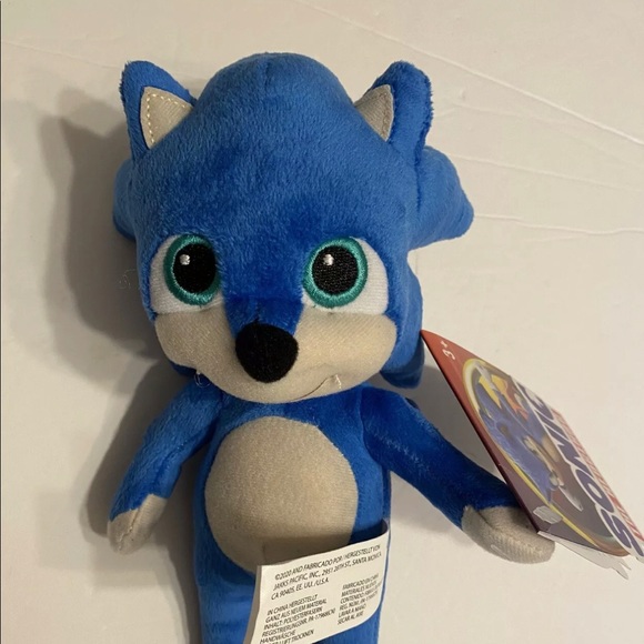 Sonic The Hedgehog Baby Sonic Plush 9”H - Picture 1 of 4